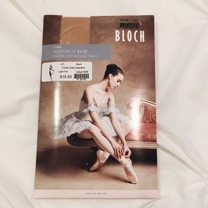 BLOCH TAN TIGHTS